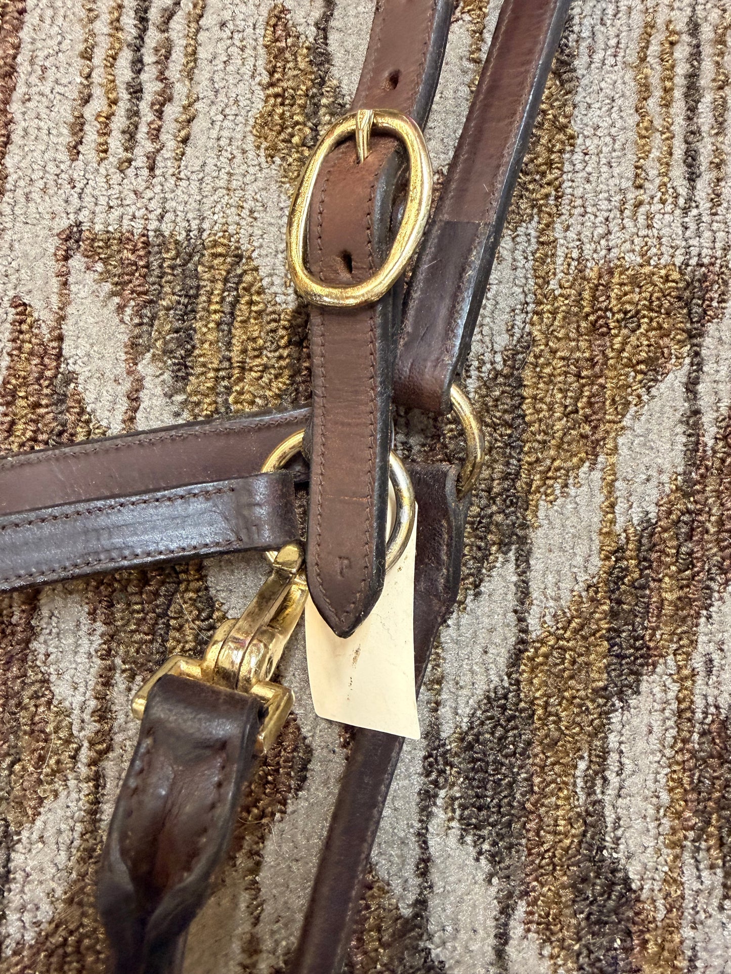 Pony Camelot Leather Halter