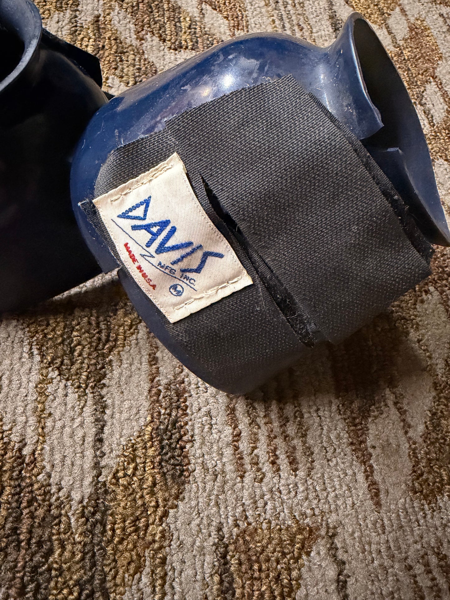 Navy Davis Bell Boots - M