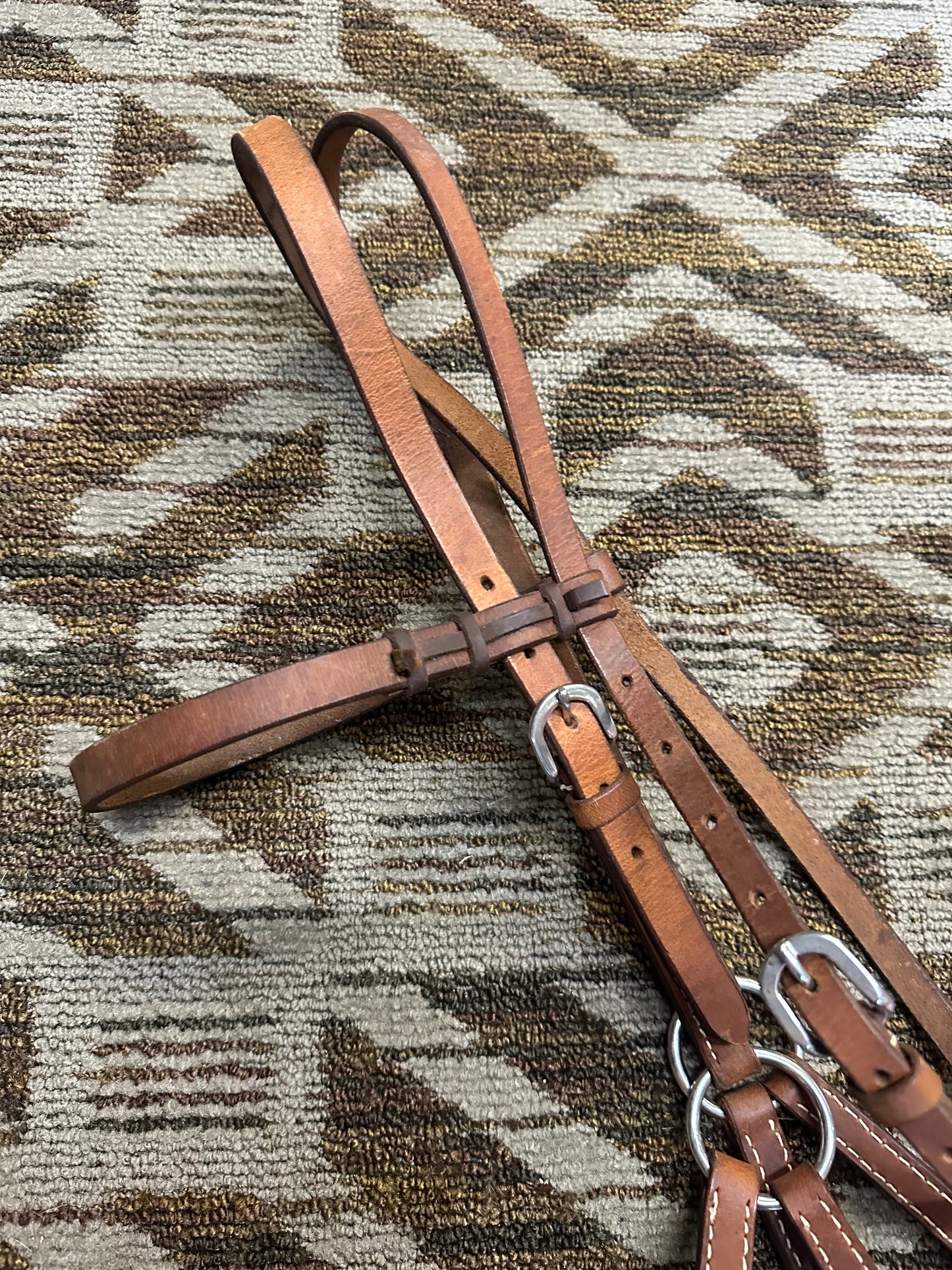 Leather Bitless Bridle