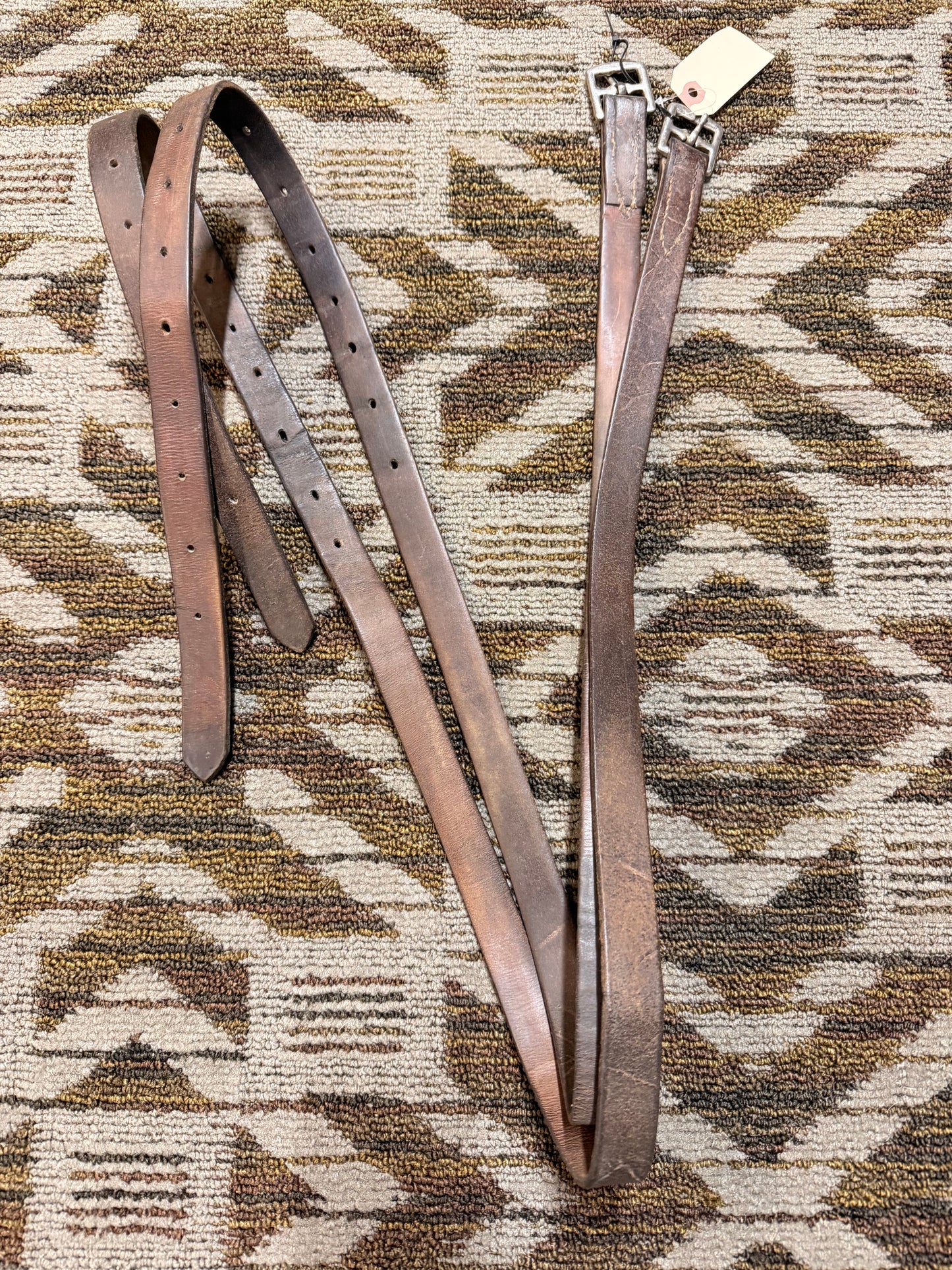 Brown Stirrup Leathers - 61”