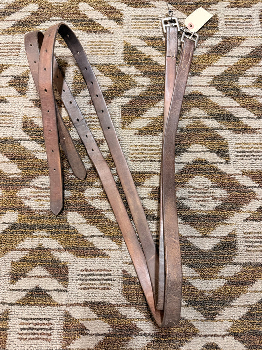 Brown Stirrup Leathers - 61”