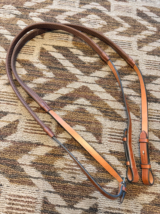 Circuit Chestnut Rubber Reins