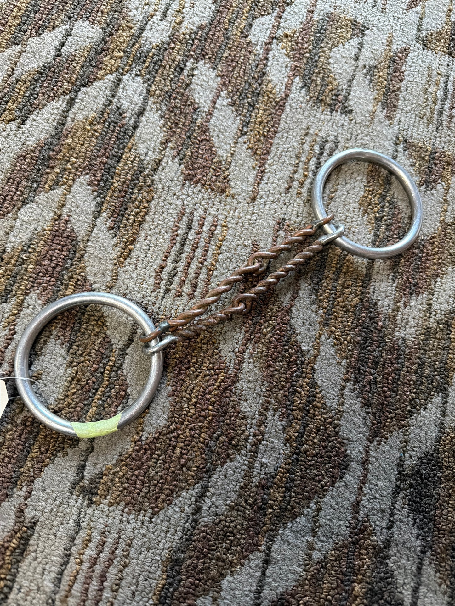 Weighted Copper Double Twisted Loose Ring - 5”