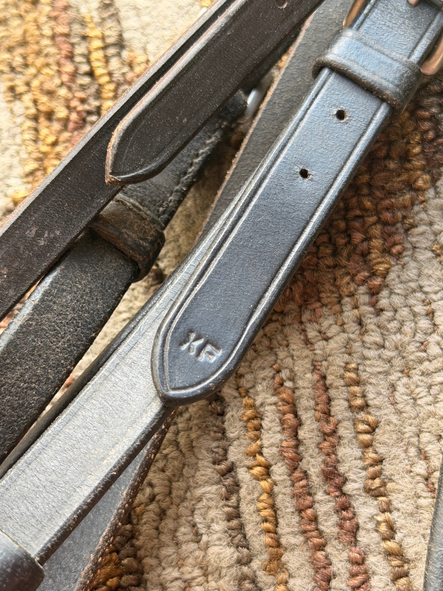 Black Blingy Dressage Bridle
