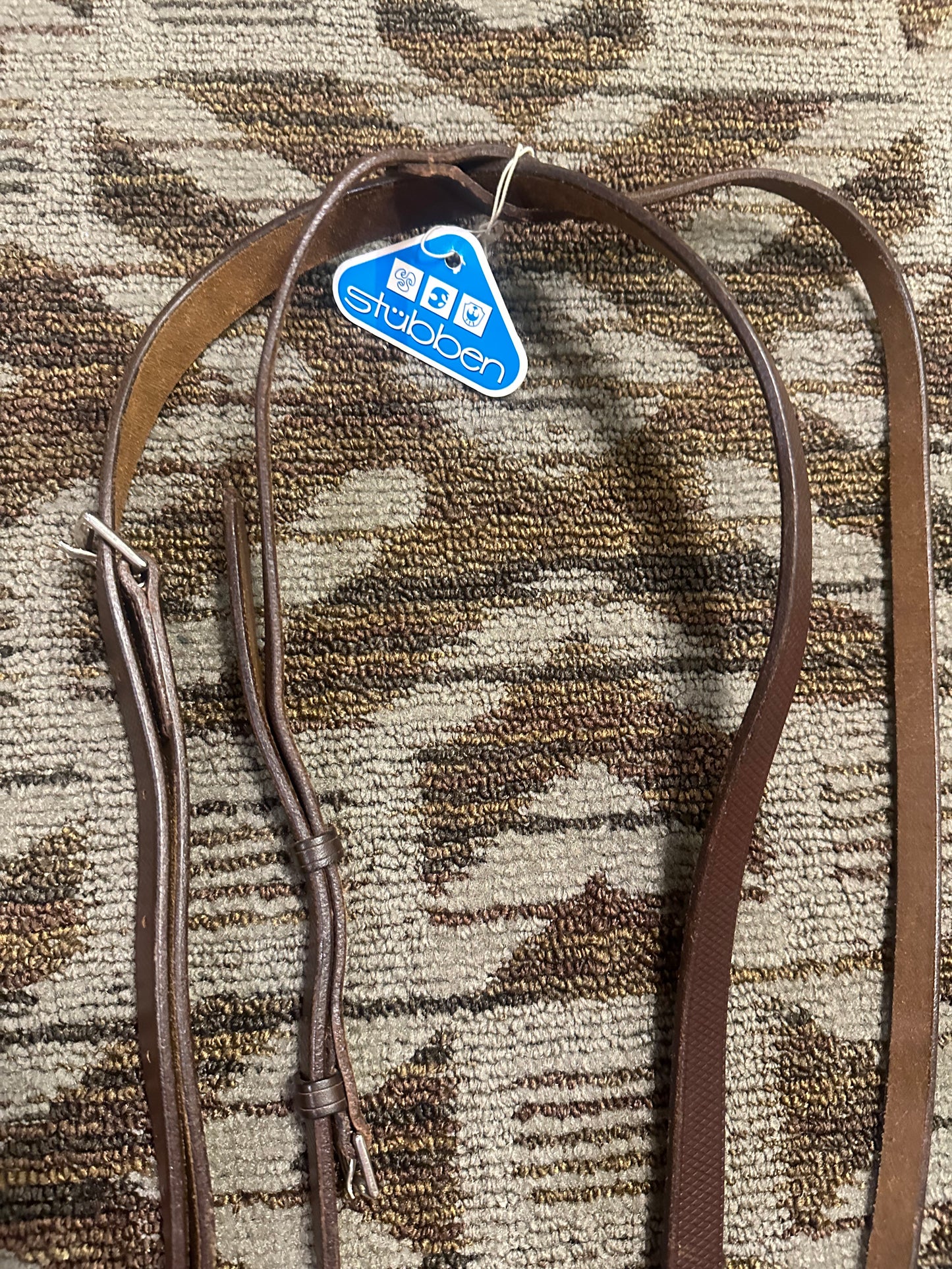 Tooled Stubben Standing Martingale