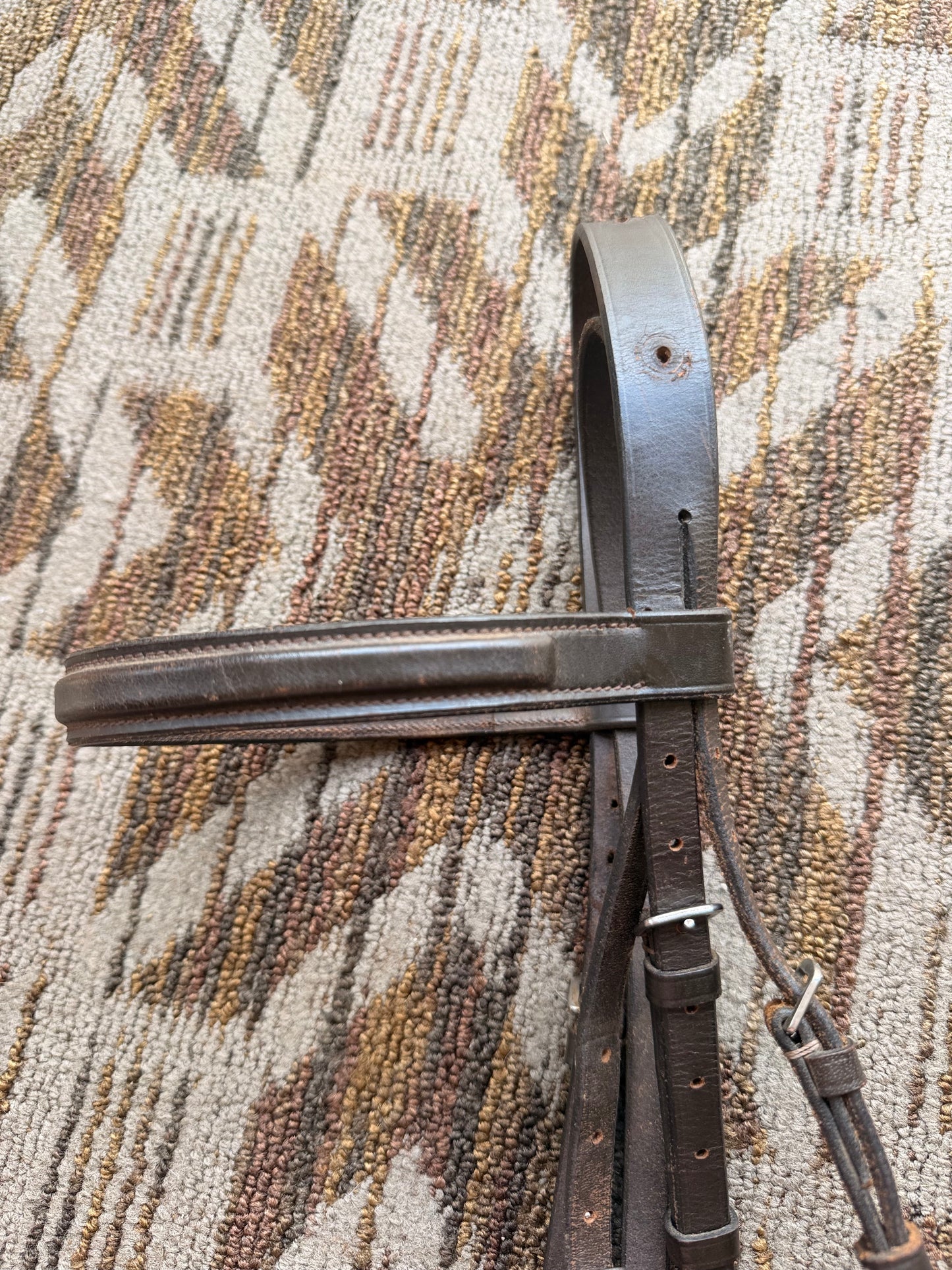 Brown Raised Bridle