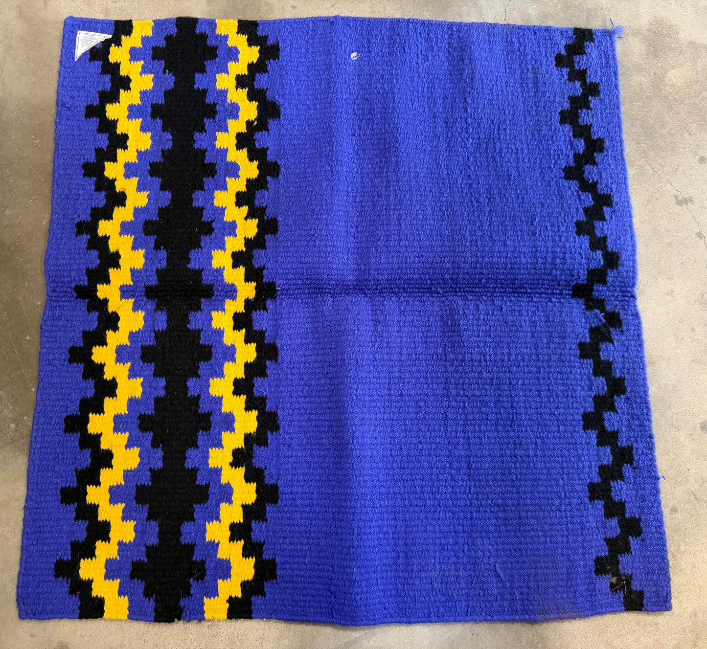 Mayatex Purple Patterned Saddle Blanket