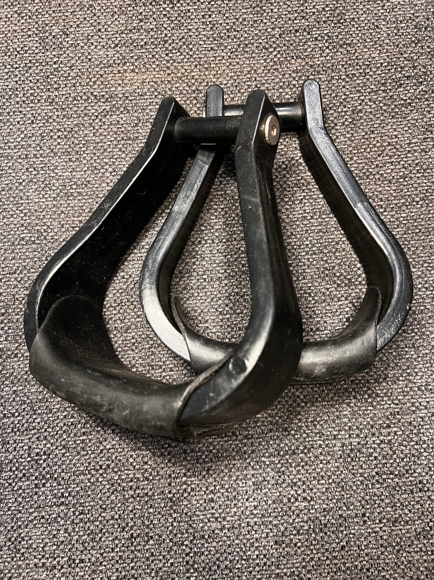 Black Western Stirrups