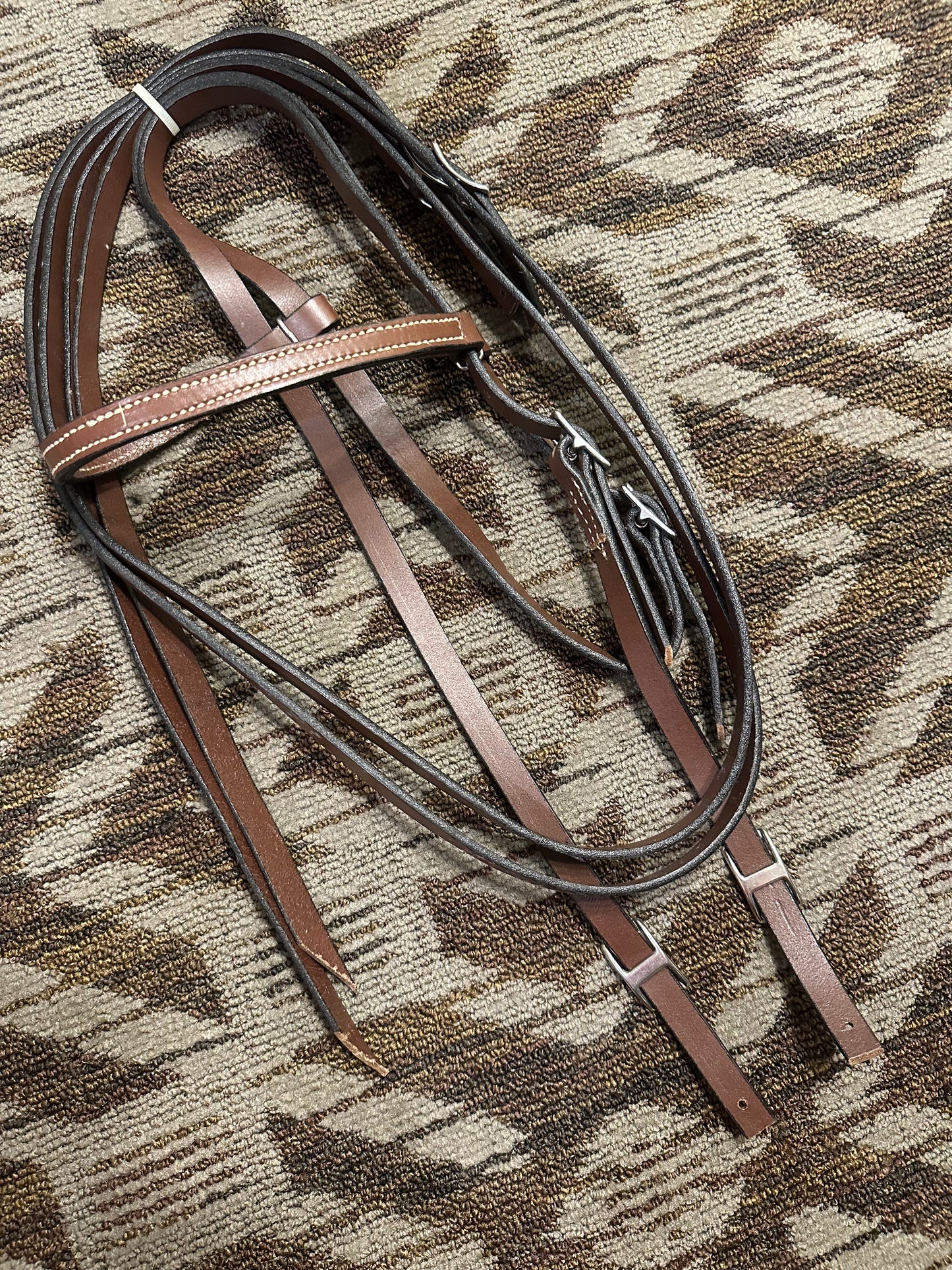 Brown Bridle w/ Matching Reins