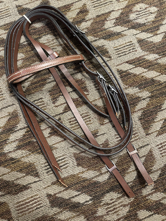 Brown Bridle w/ Matching Reins