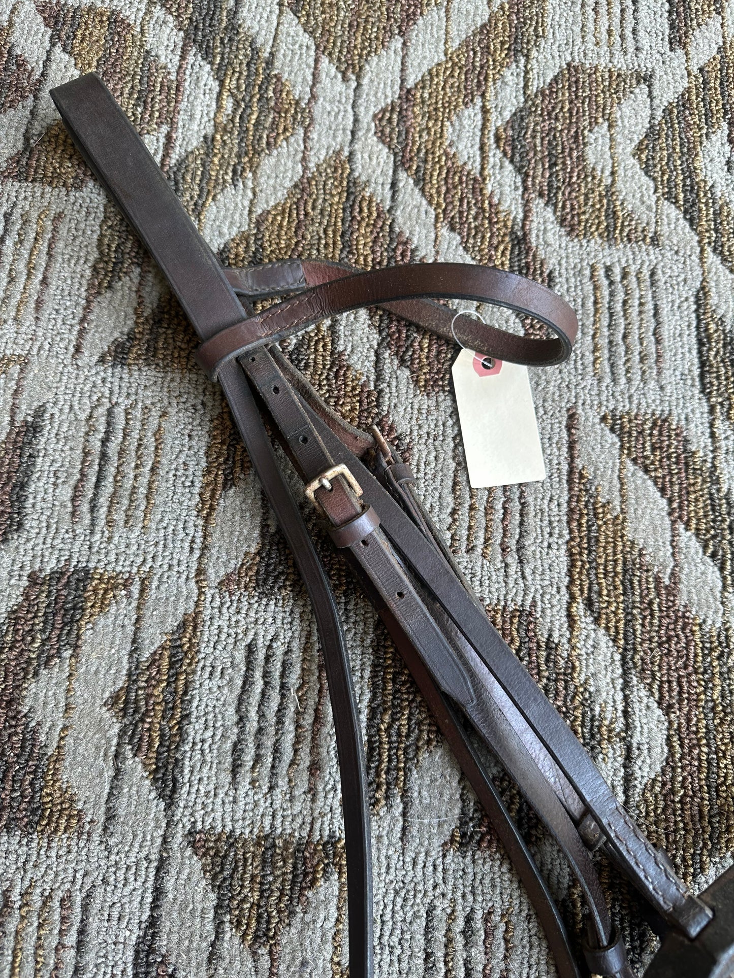 Brown Flat Bridle
