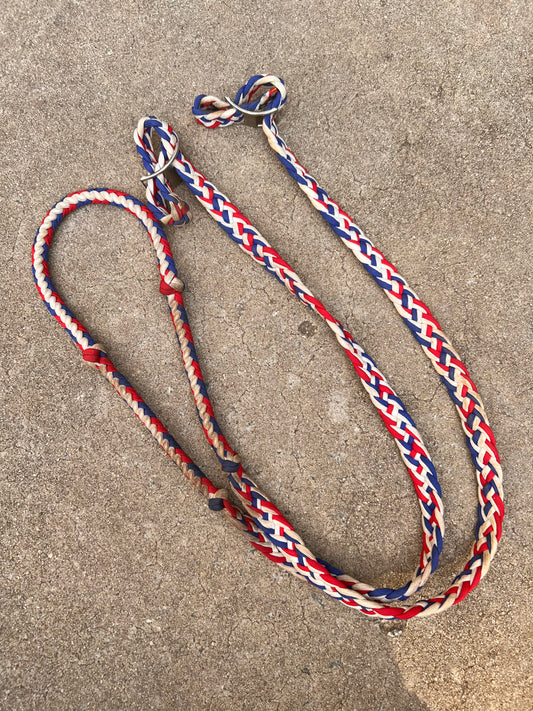 Patriotic Barrel Reins