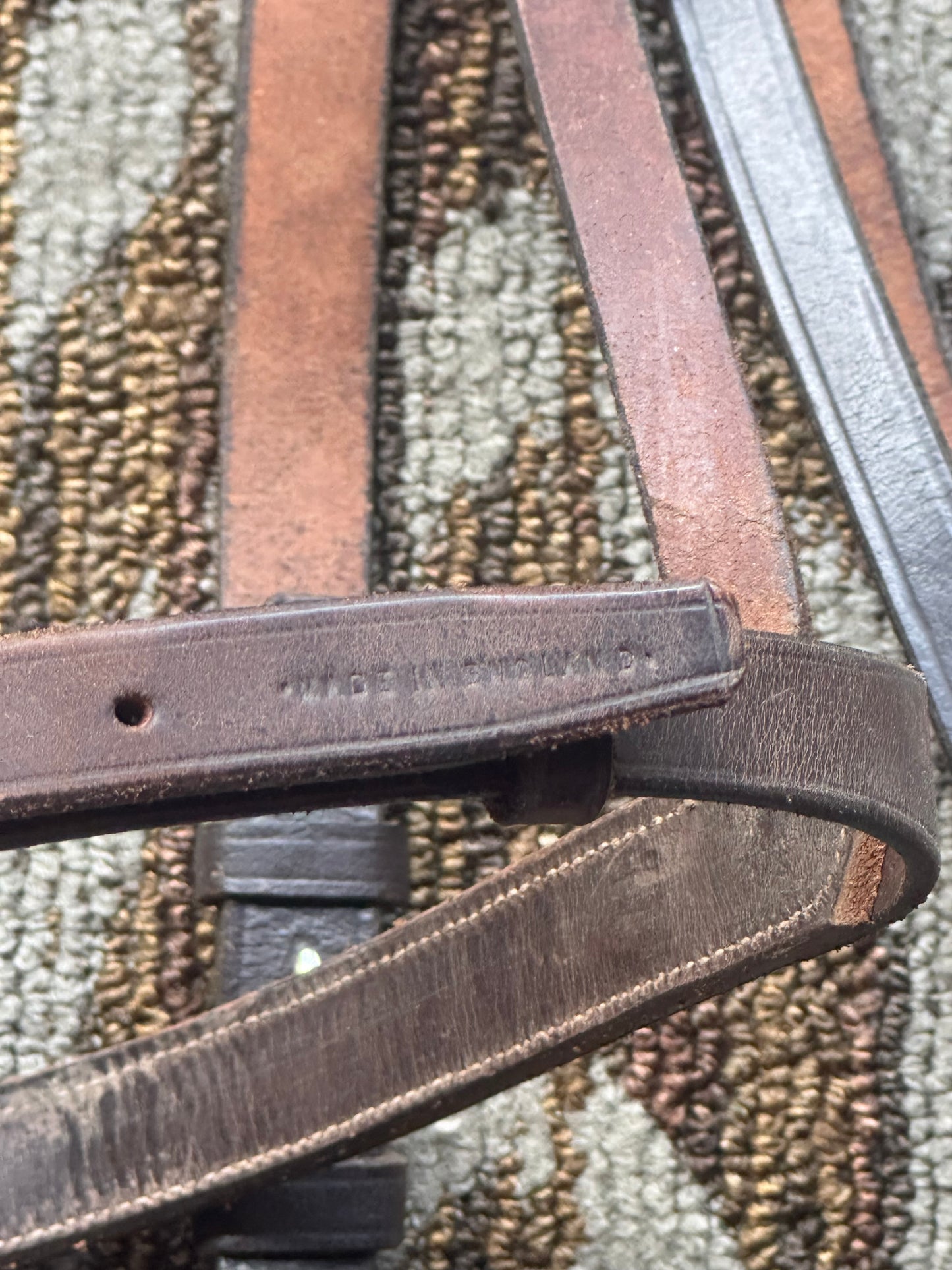 Flat Stitched Bridle