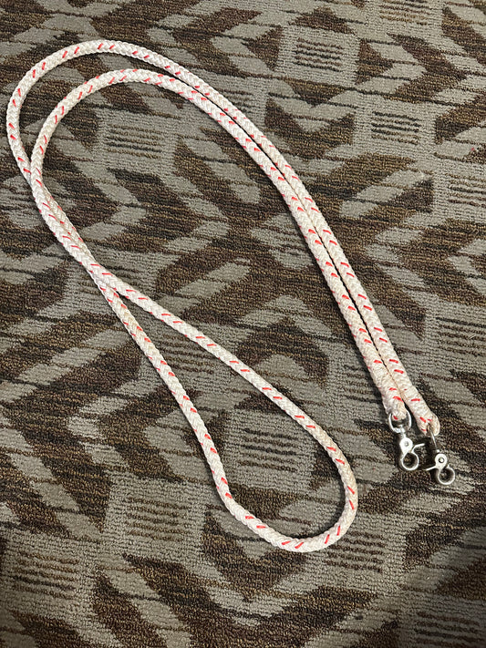 White Rope Reins