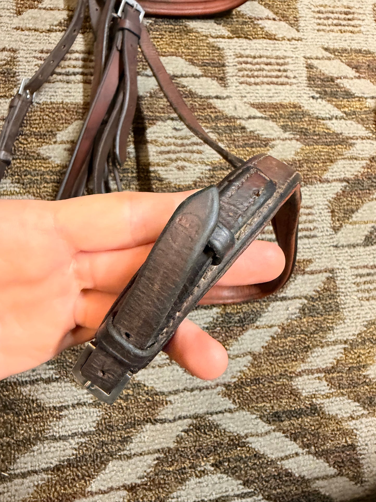 TSS Brown Padded Bridle