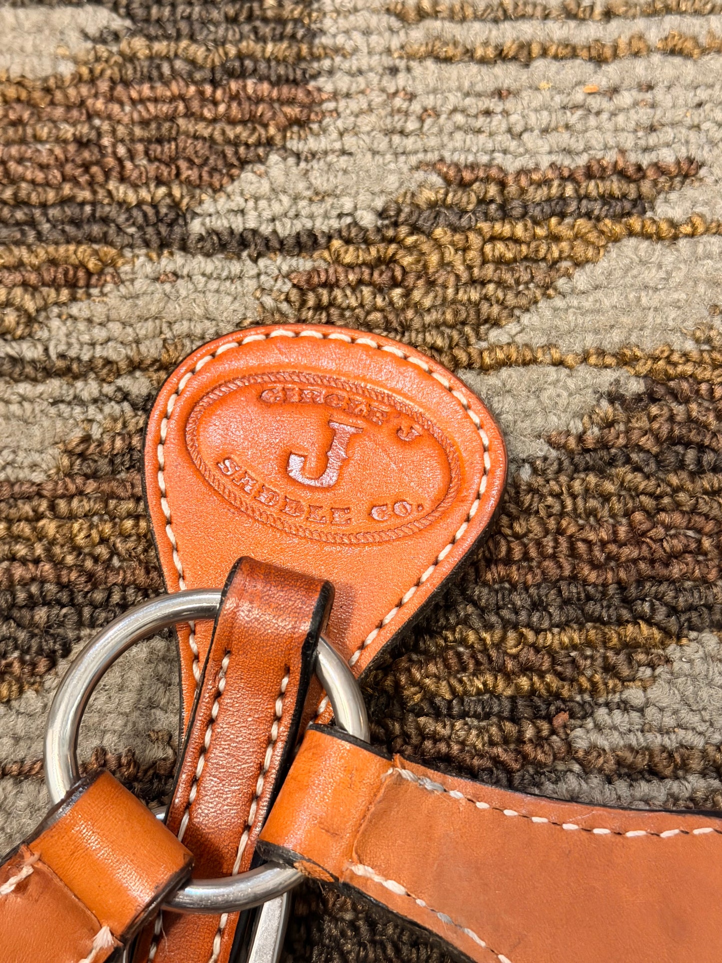 Circle J Tooled Breastplate