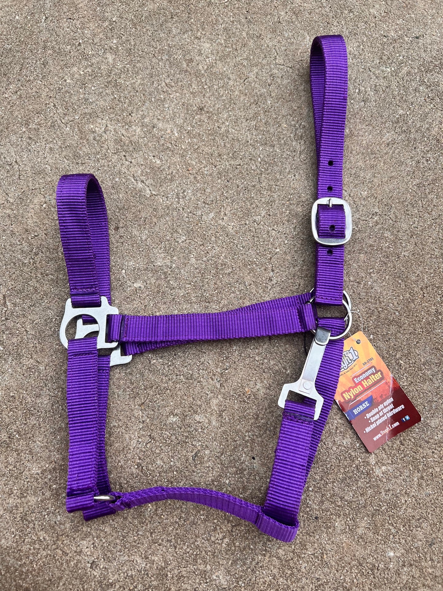 Tough 1 Nylon Halter - Horse