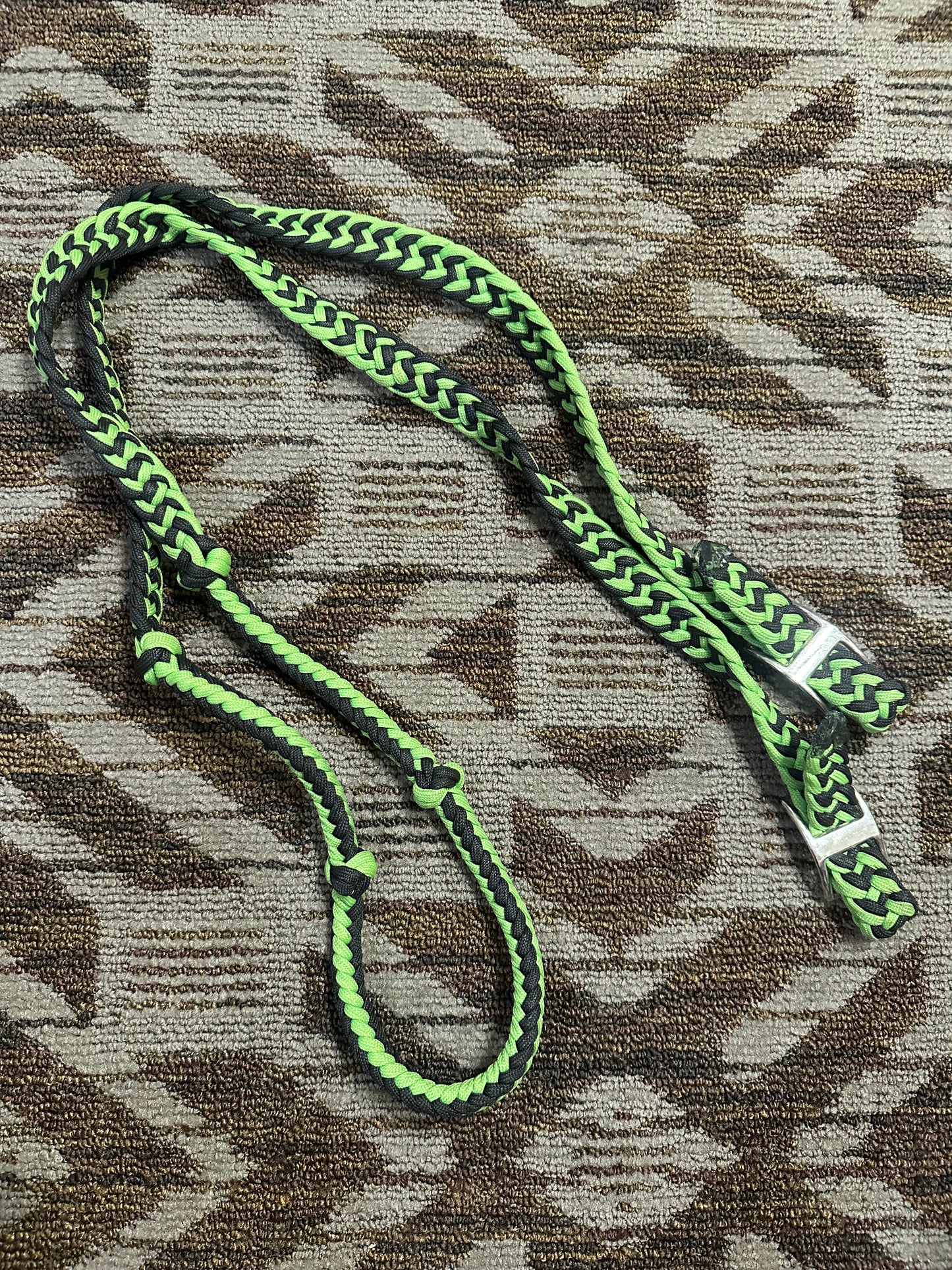 Green Pony Loop Reins
