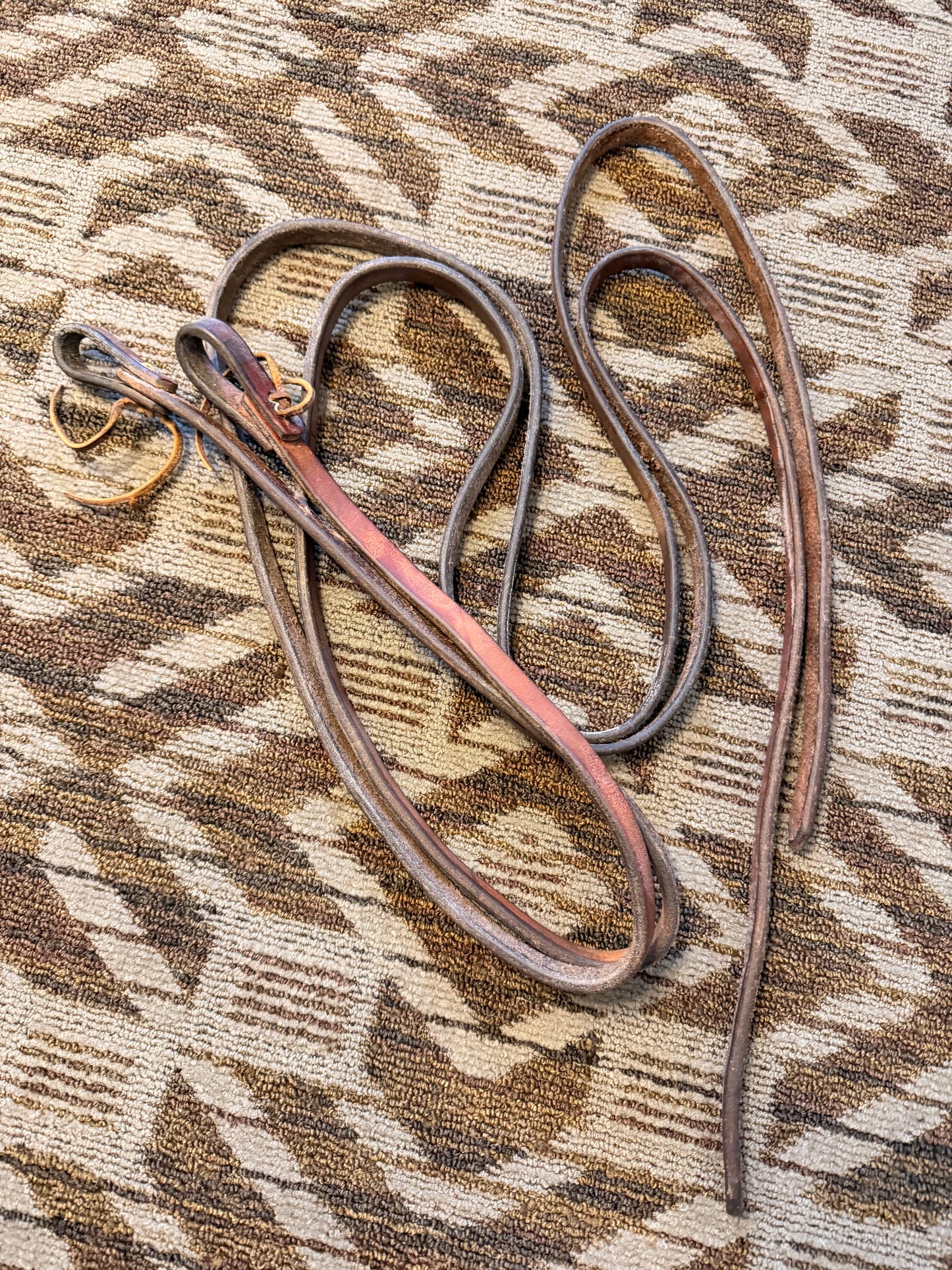 Schutz Bros Heavy Oiled Split Reins