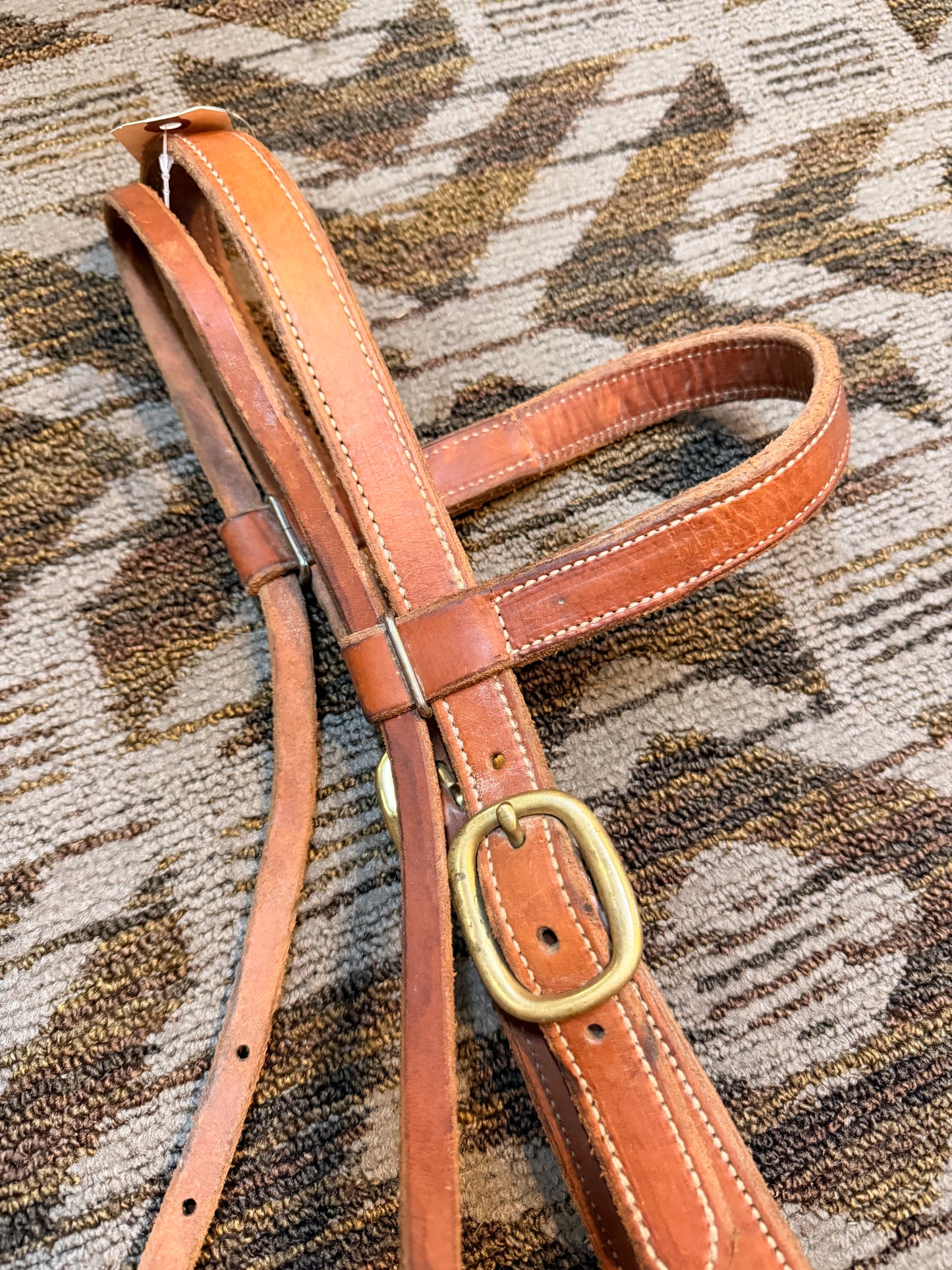 Heavy Duty Leather Headstall