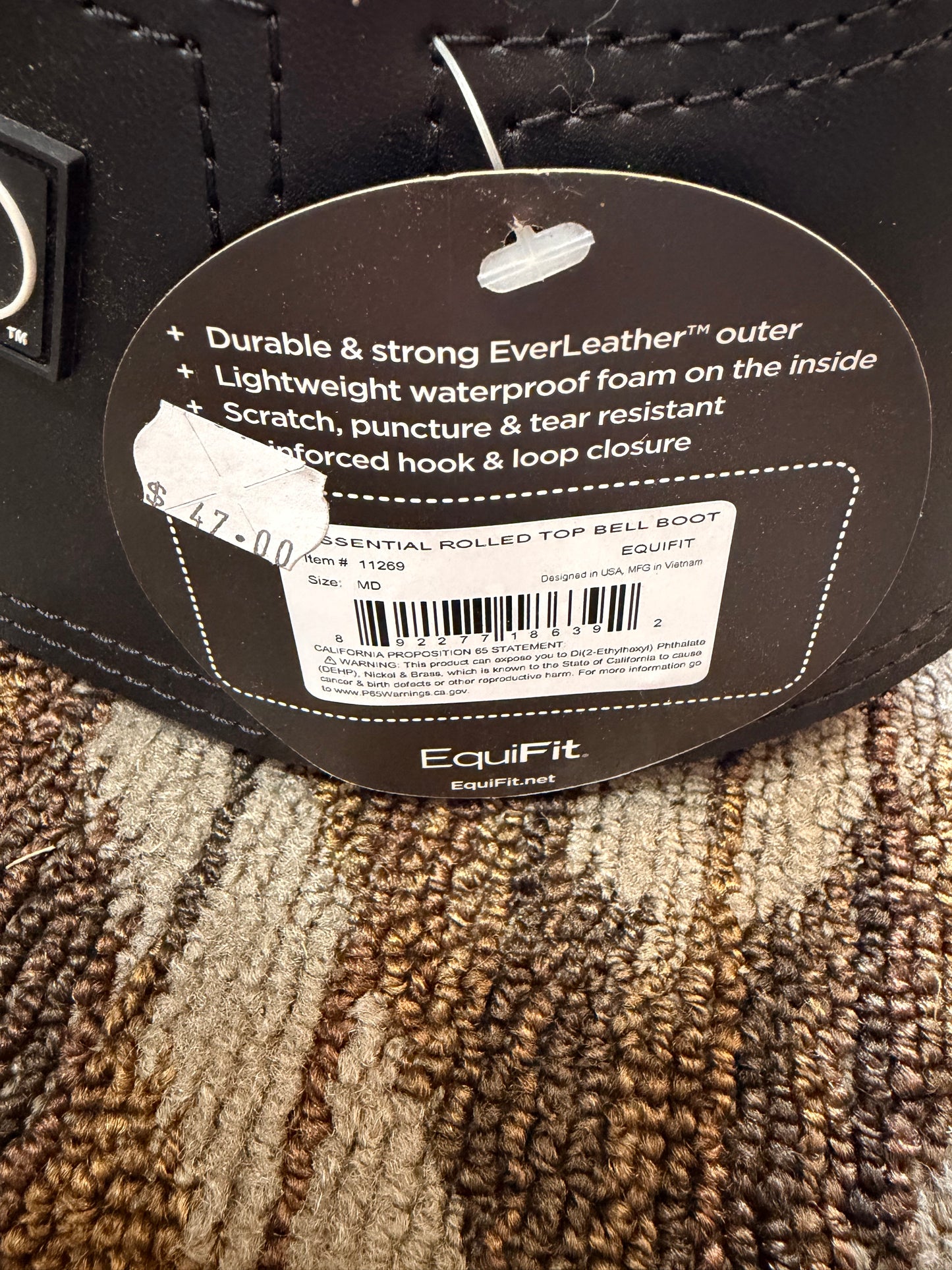 New Equifit Essential Medium Bell Boots