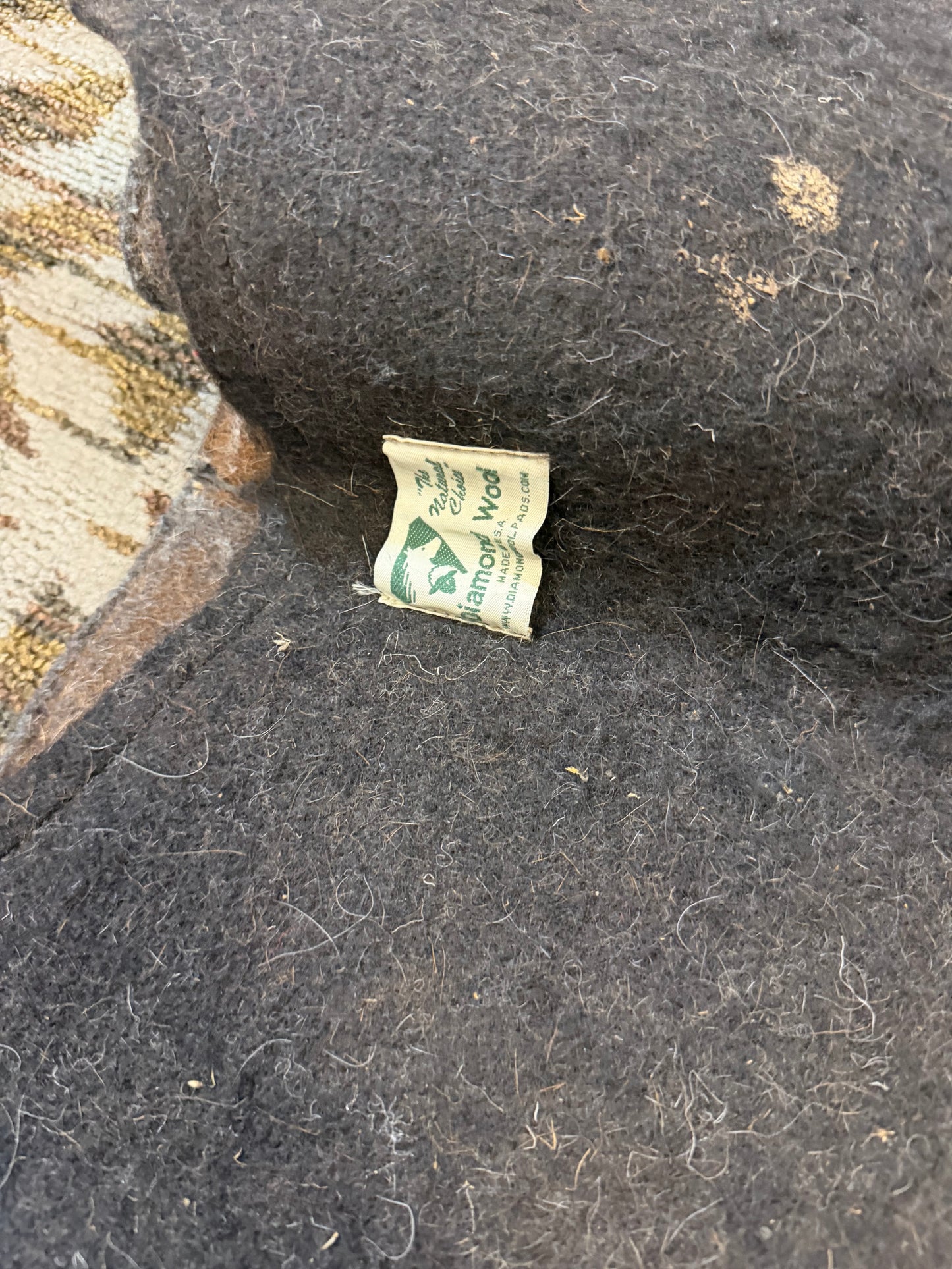 Felt Build Up Saddle Pad