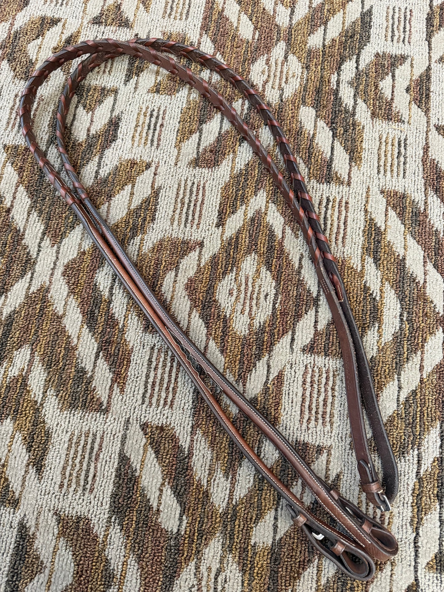 Harwich Fancy Stitched Laced Reins