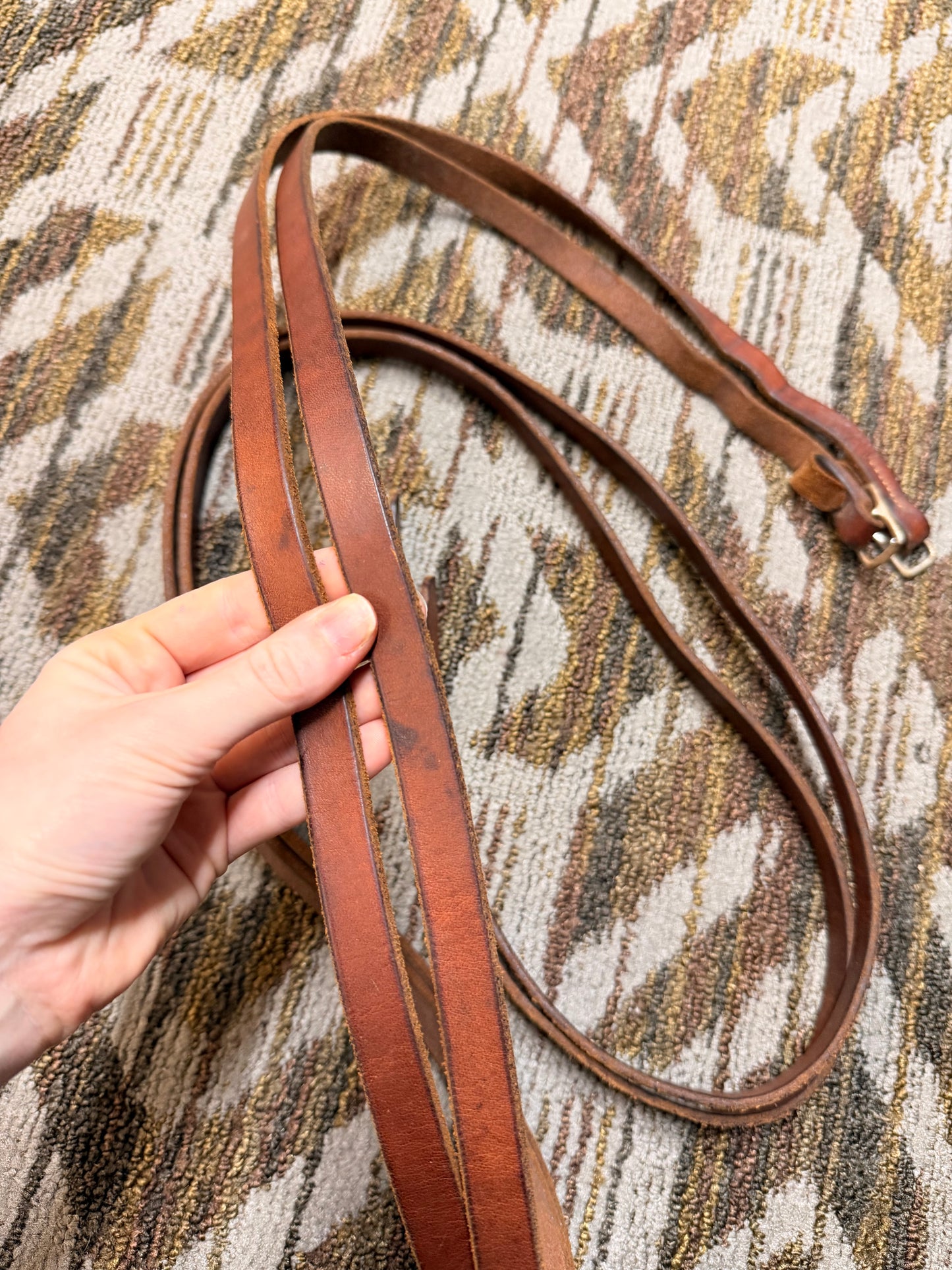 Soft Leather Split Reins