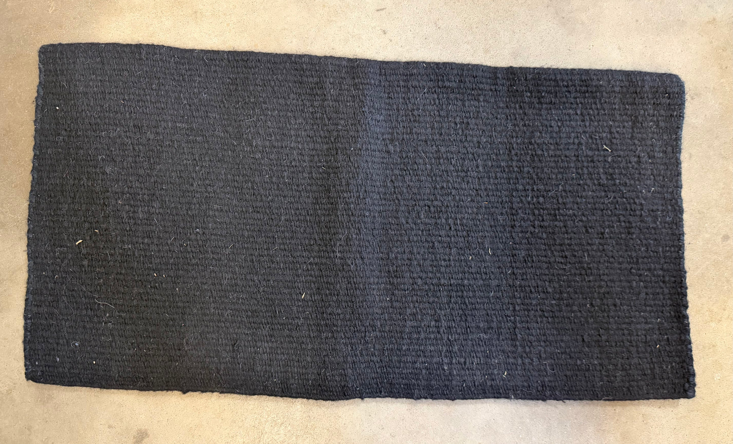 Black Mayatex Saddle Blanket