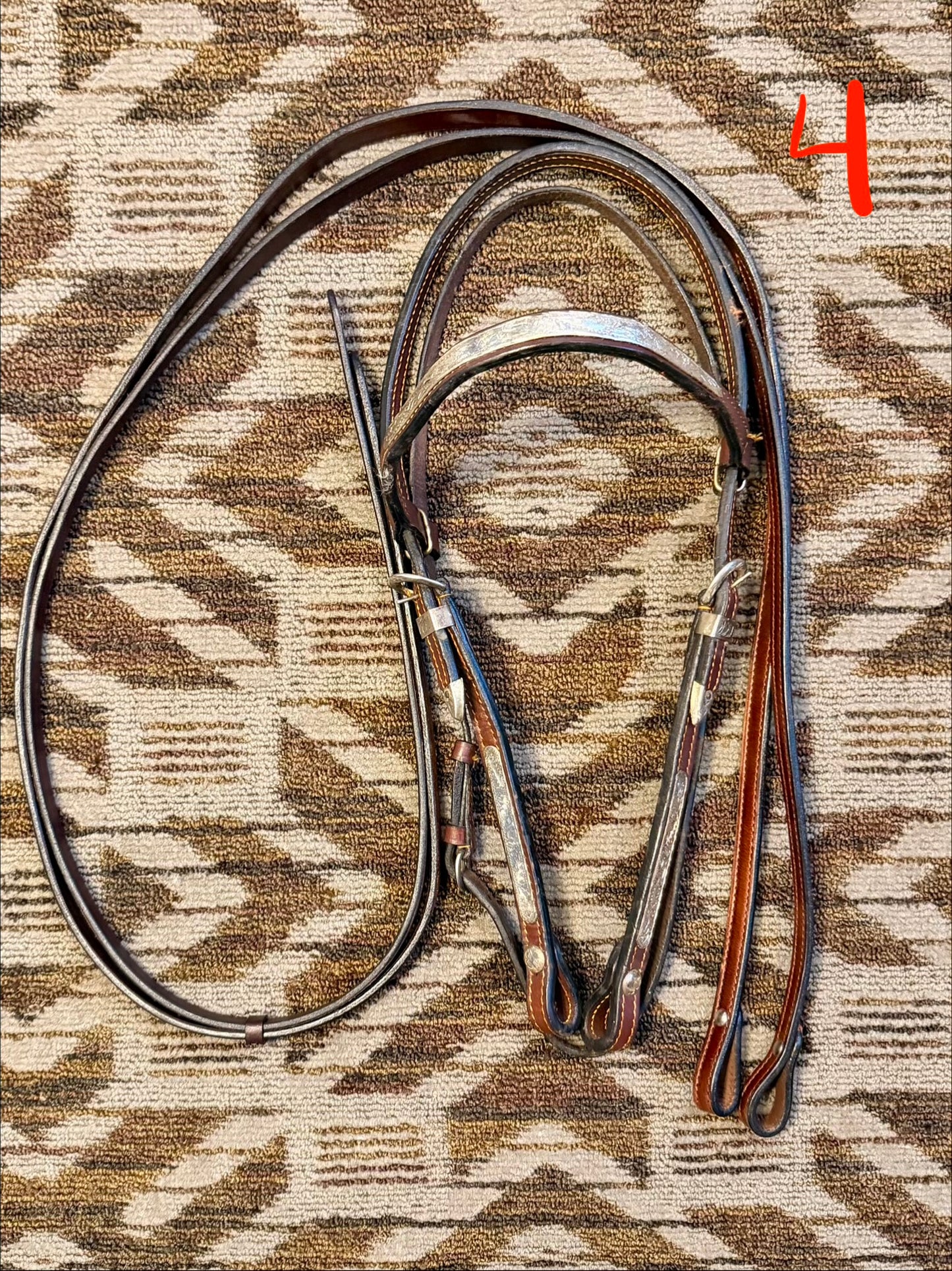 Silver Bridle Set w/ Reins