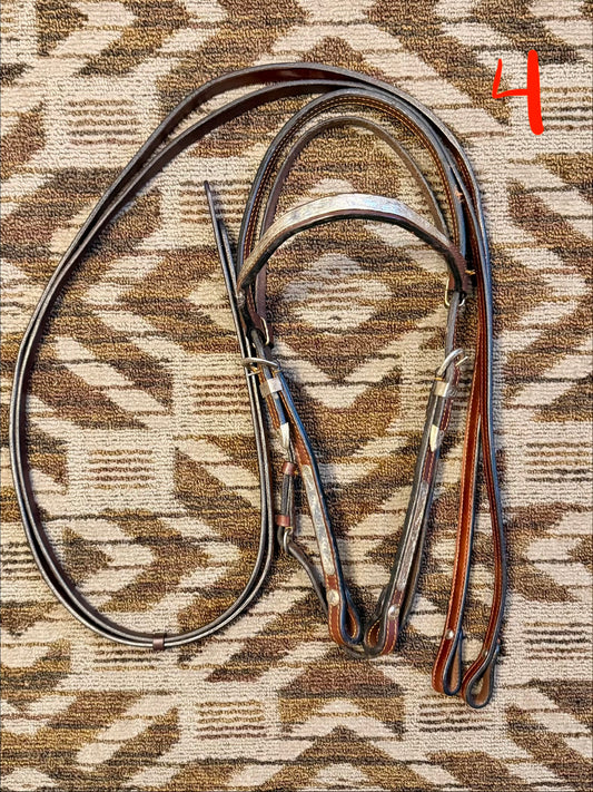 Silver Bridle Set w/ Reins