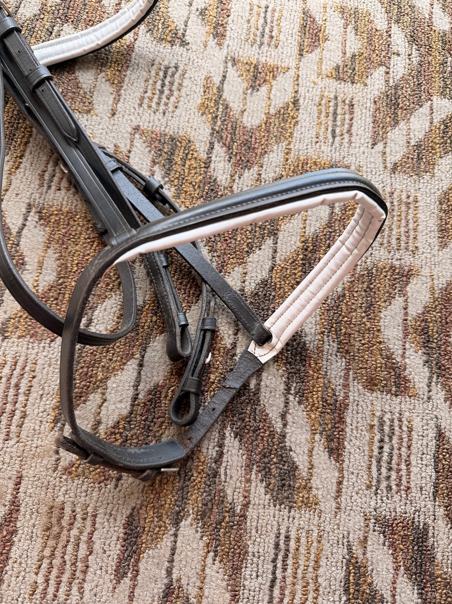 Black Padded Bridle