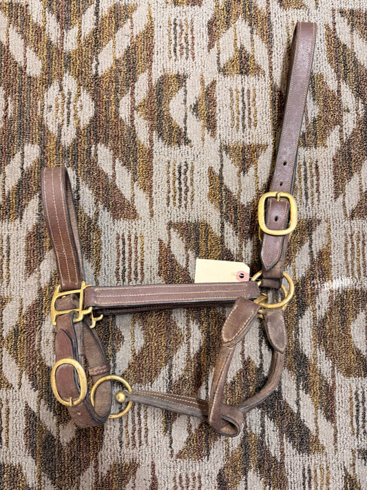 Oversized Leather Halter