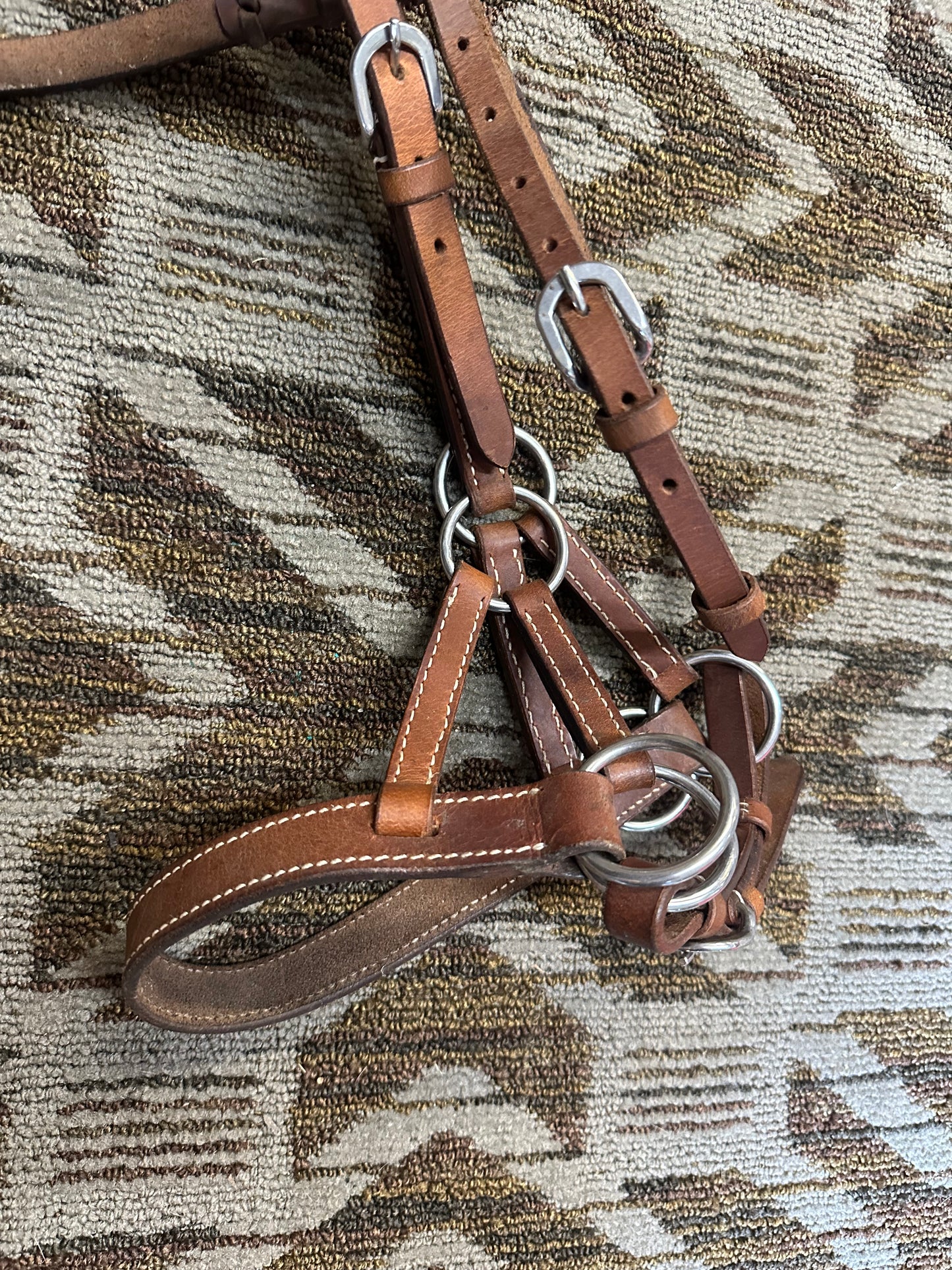 Leather Bitless Bridle