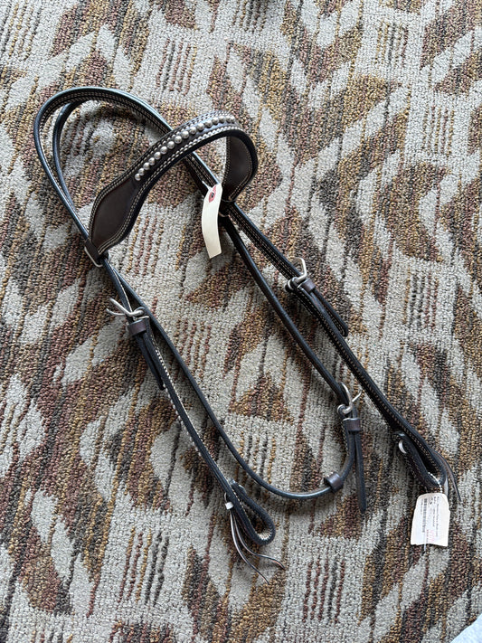 New Rods Buffalo Leather Headstall