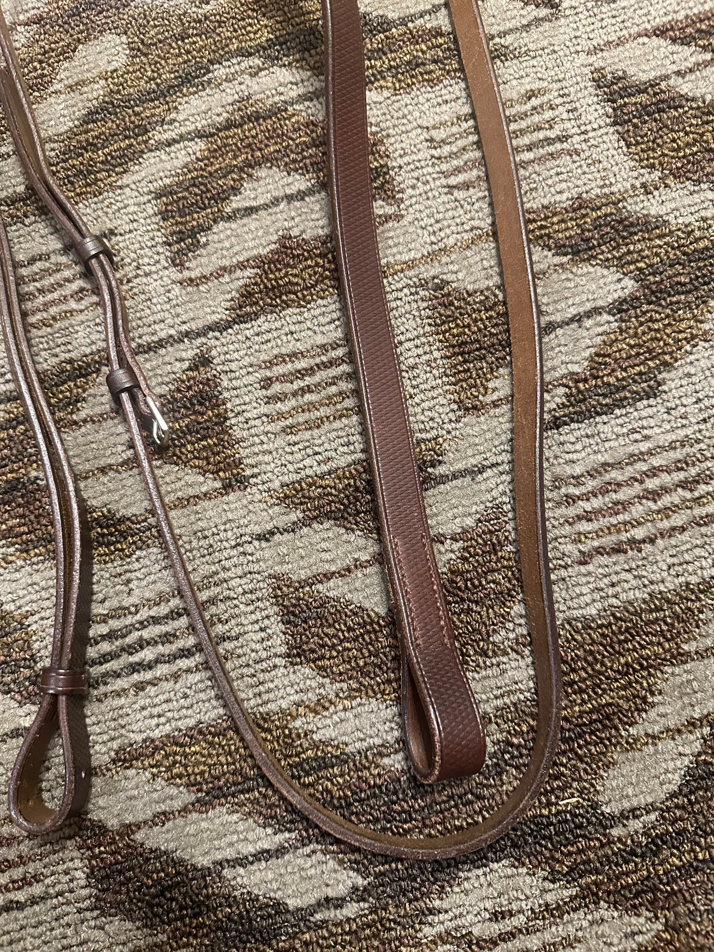 Tooled Stubben Standing Martingale