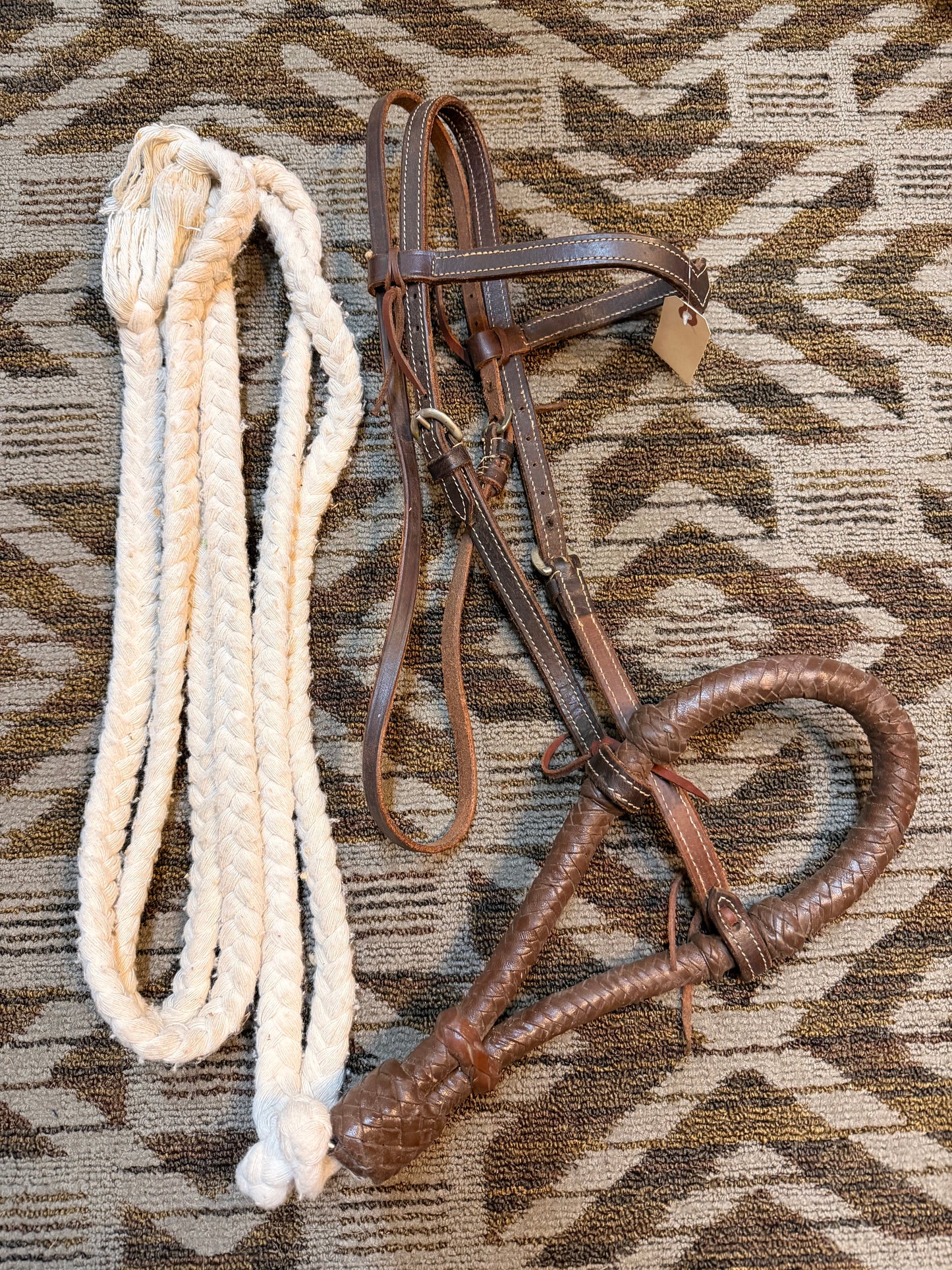 Bosal Set w/ Cotton Reins