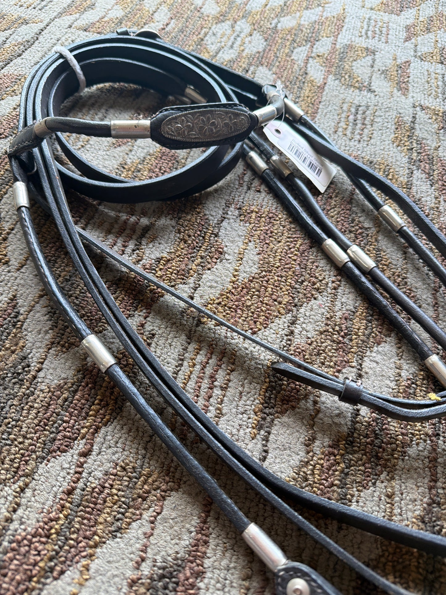 Rolled Show Headstall w/ Reins