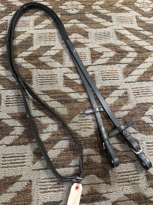 Black Webbed Reins