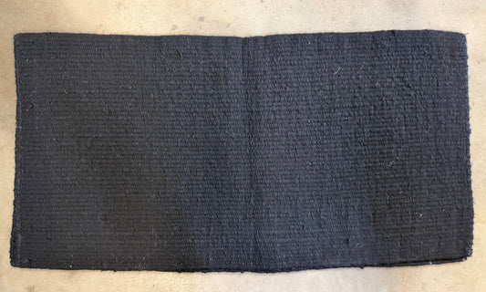 Black Mayatex Saddle Blanket