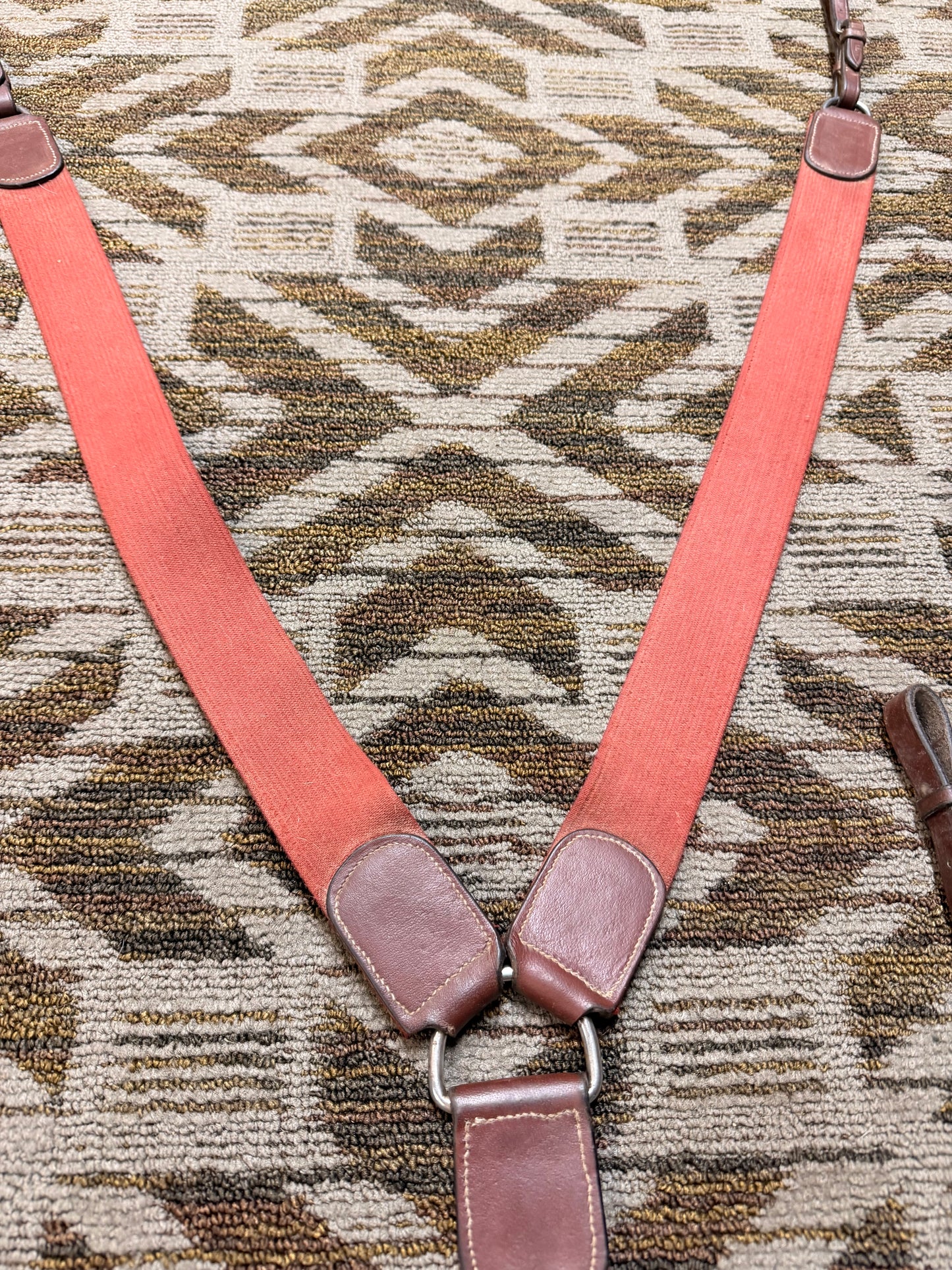 Red Elastic Breastplate
