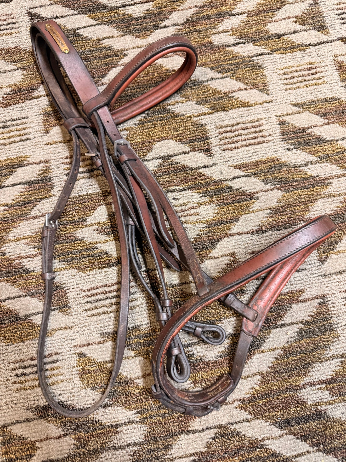 TSS Brown Padded Bridle