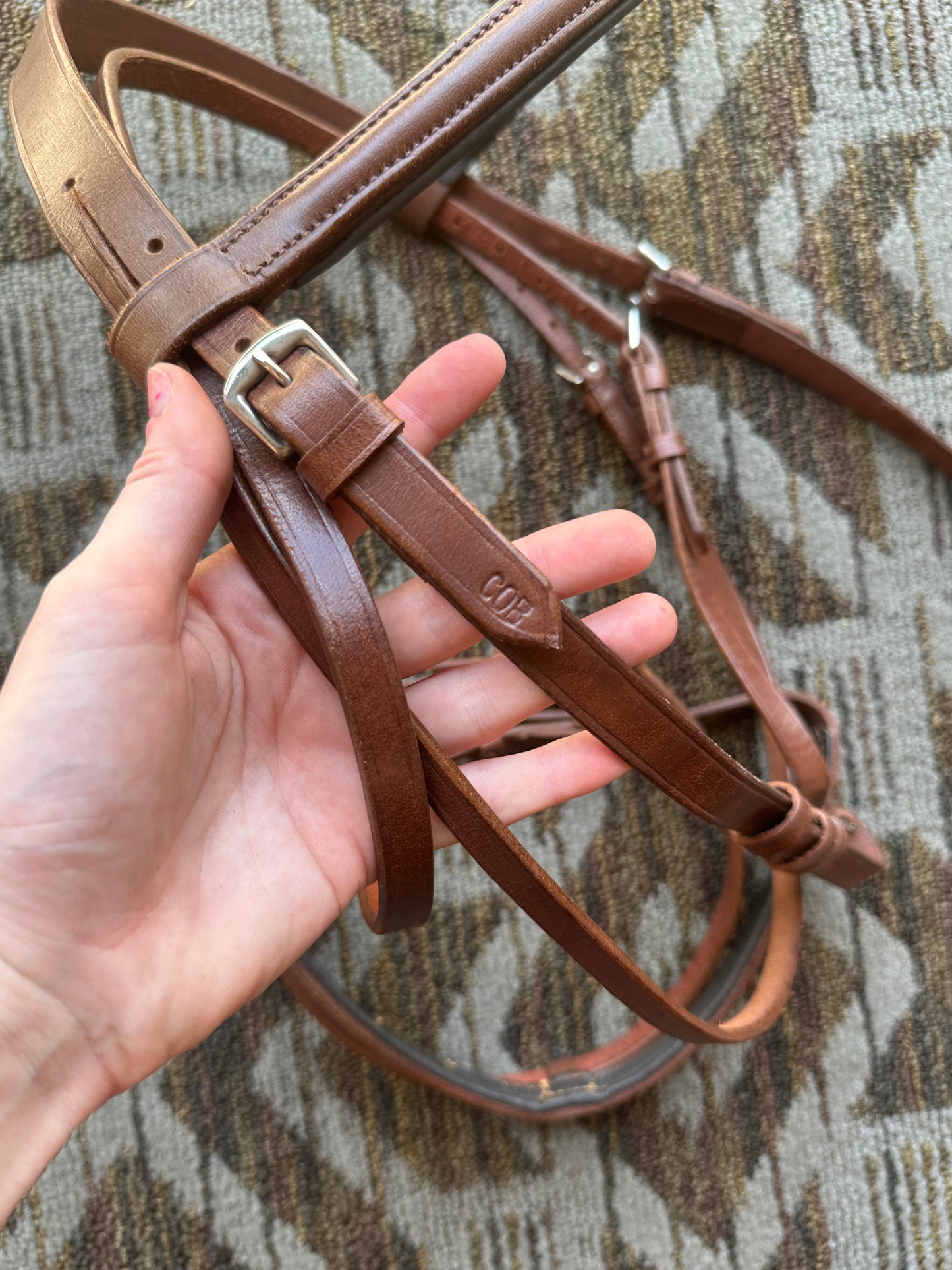 New Chestnut Cob Bridle