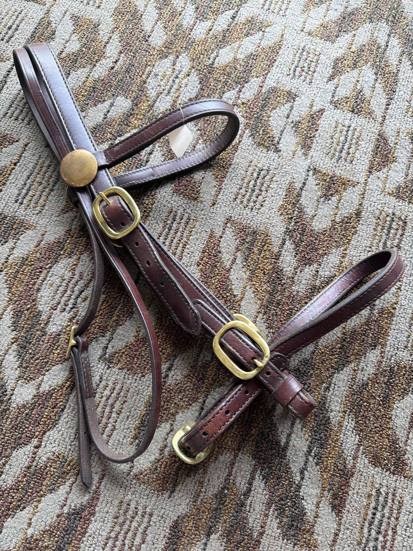 Dark Brown Trail Bridle w/ Noseband