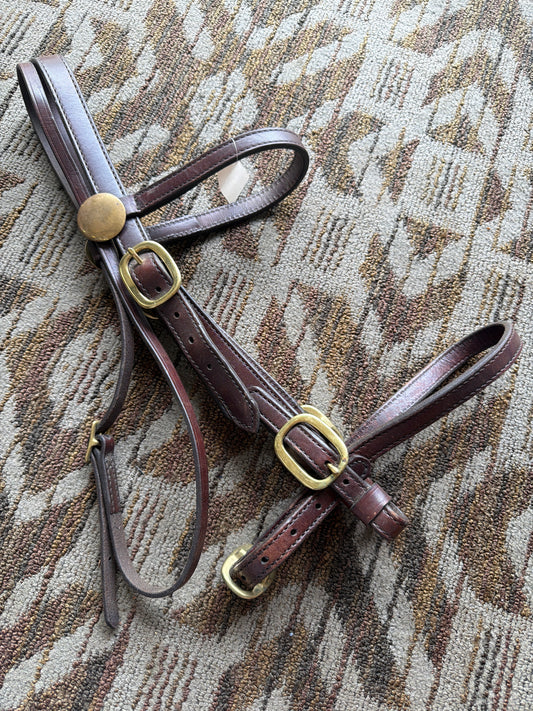 Dark Brown Trail Bridle w/ Noseband