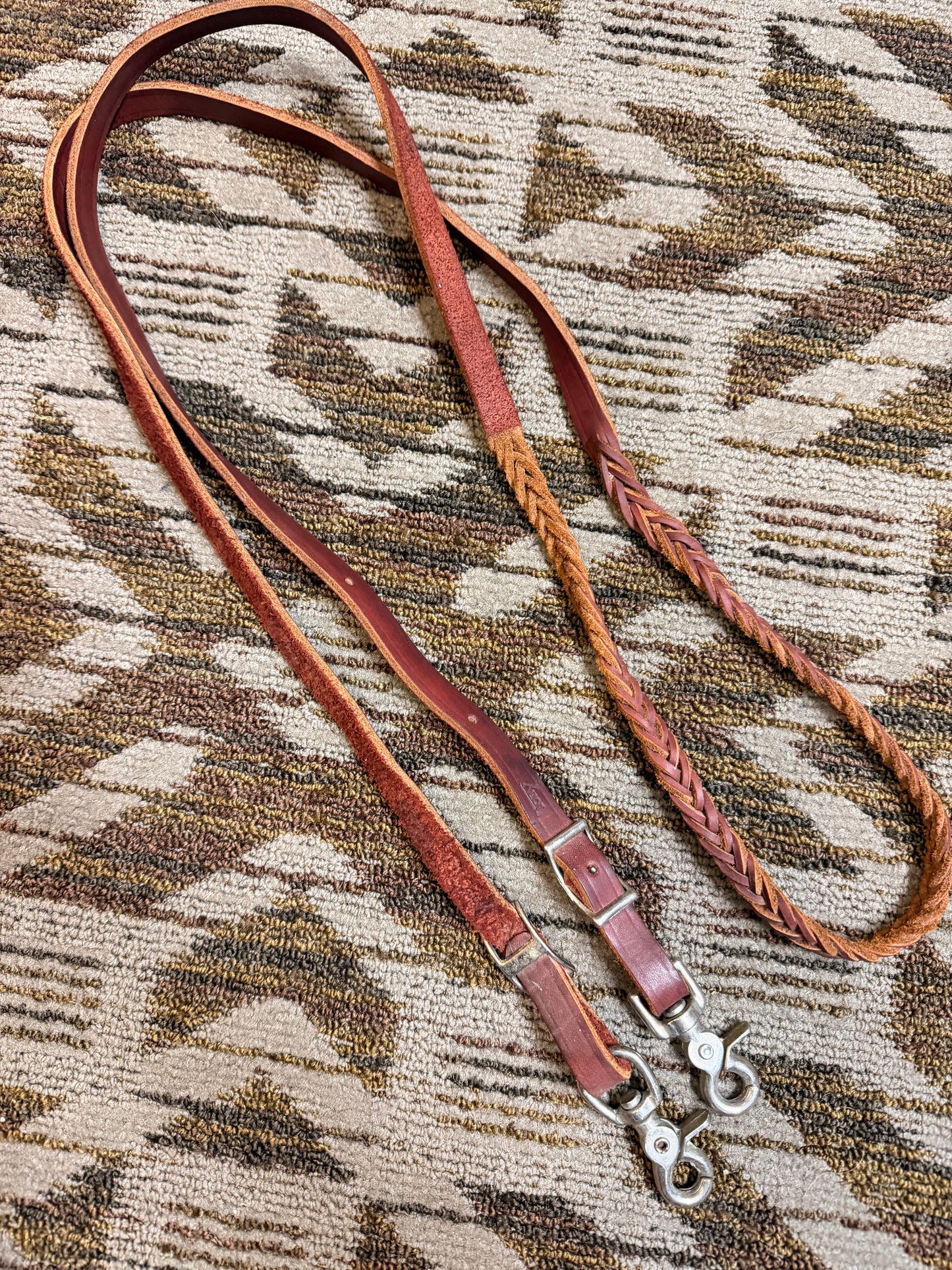 Tory Braided Loop Reins