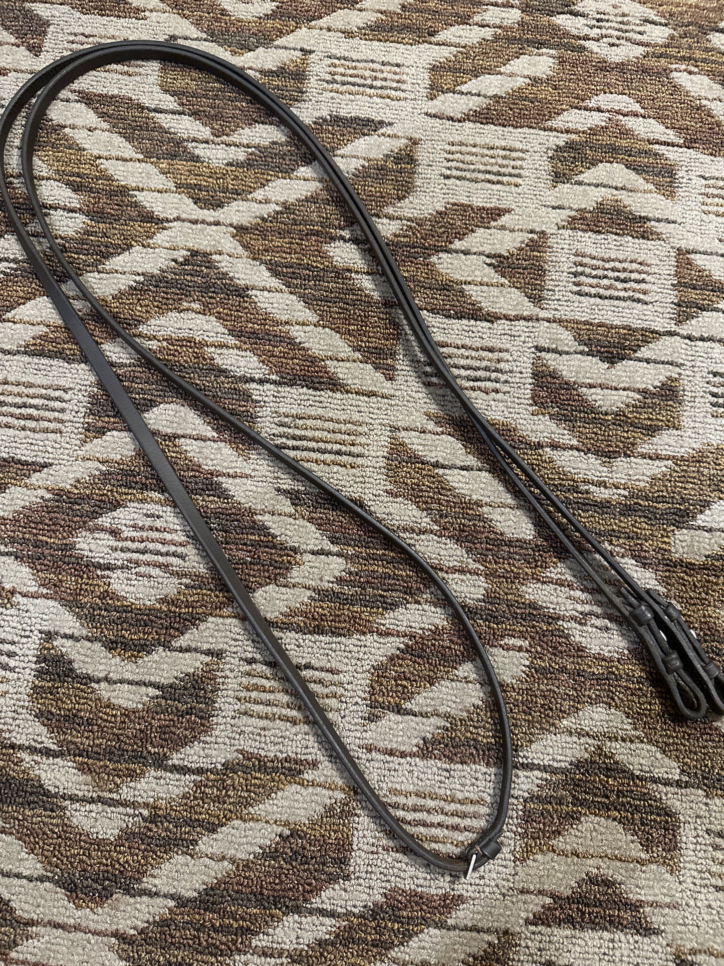 Brown Flat Reins
