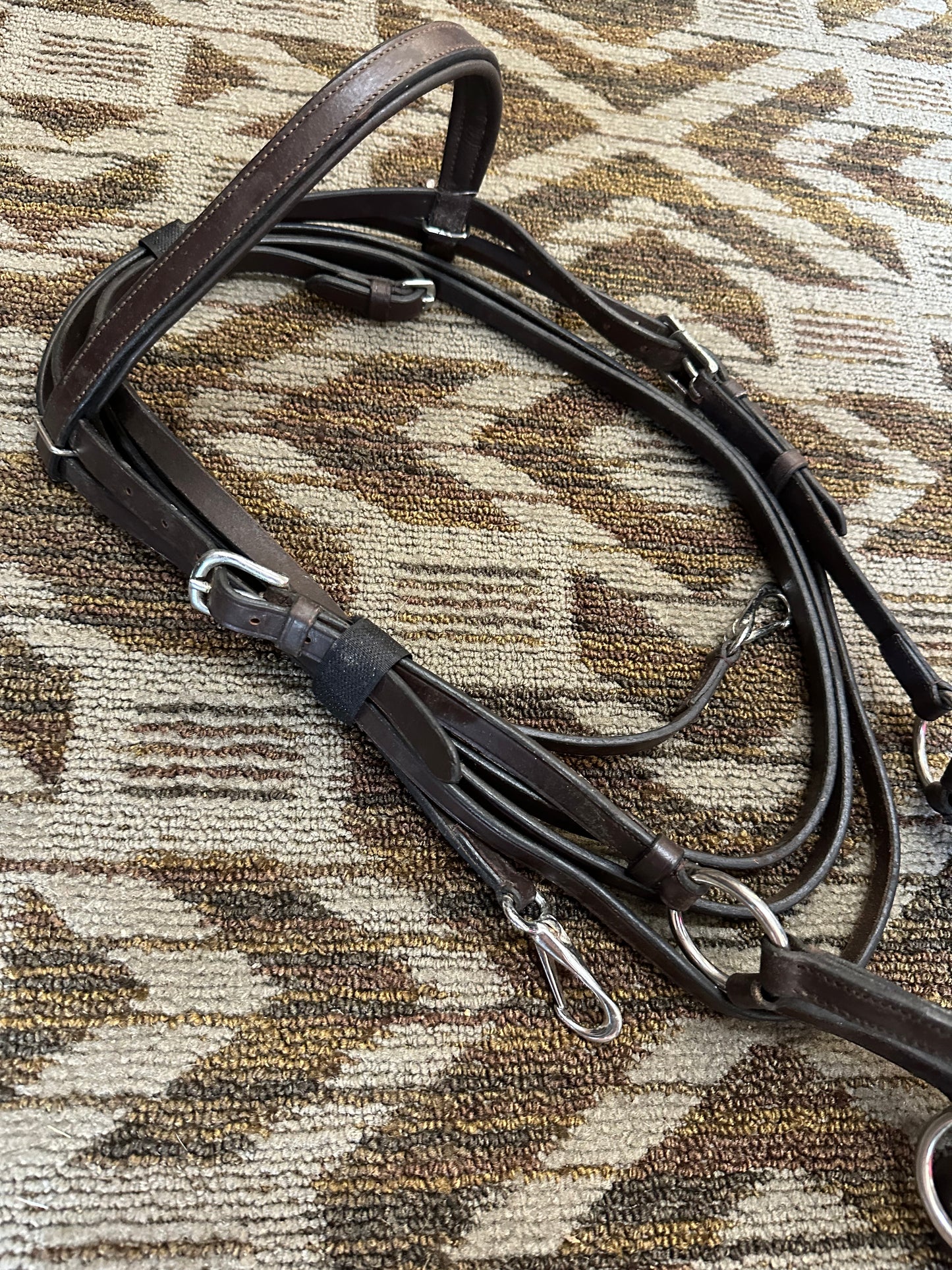 Padded Bitless Bridle w/ Matching Reins