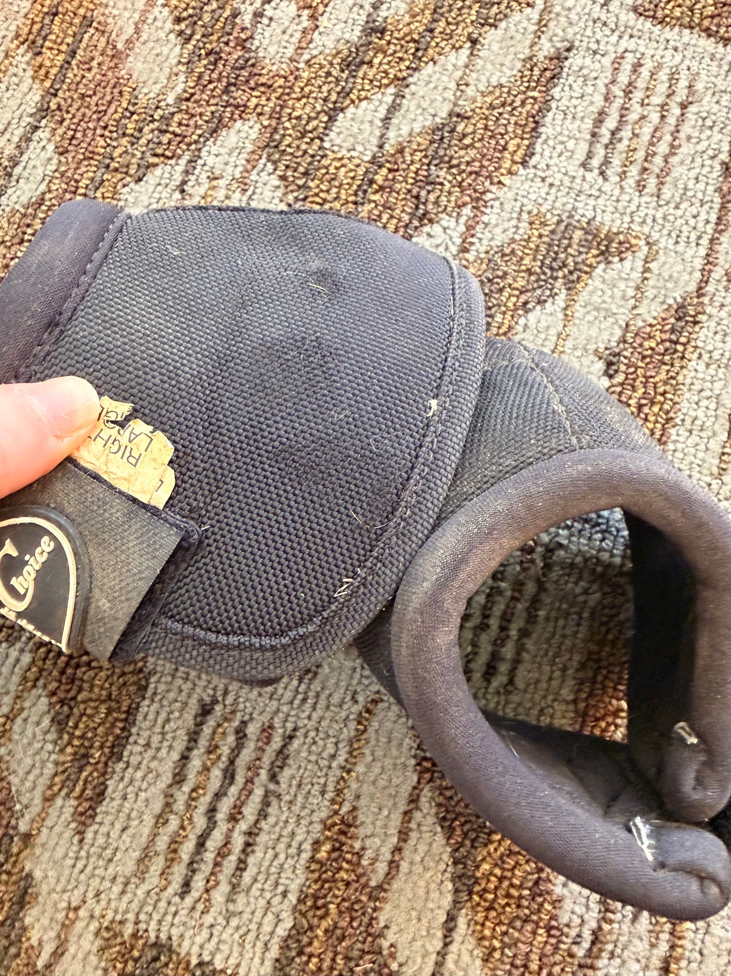 Professionals Choice Large No Turn Bell Boots