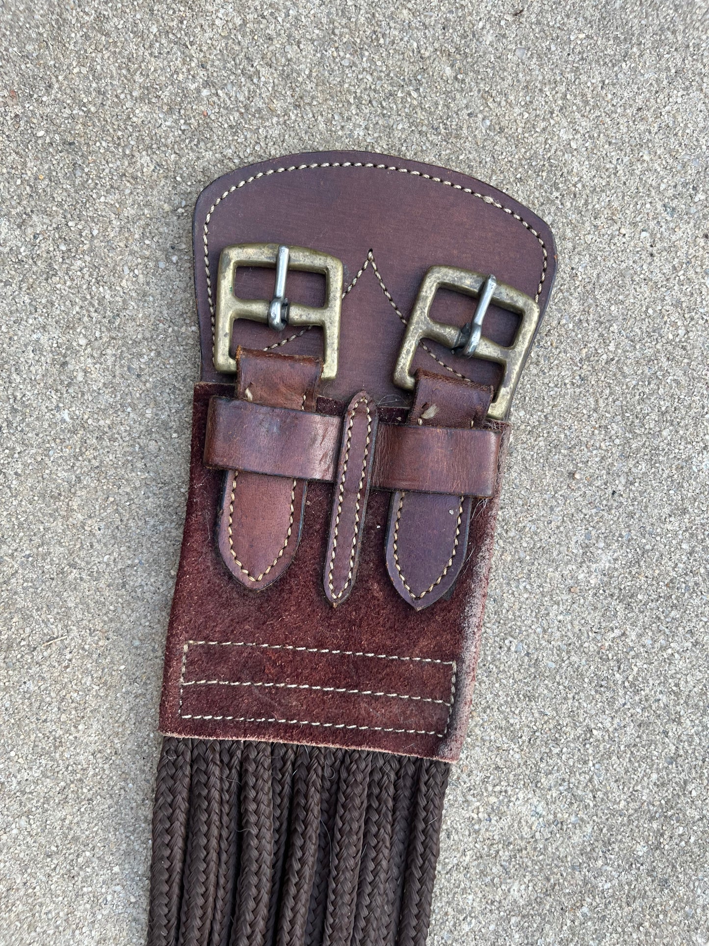 Leather/Cord Australian Girth - 34”